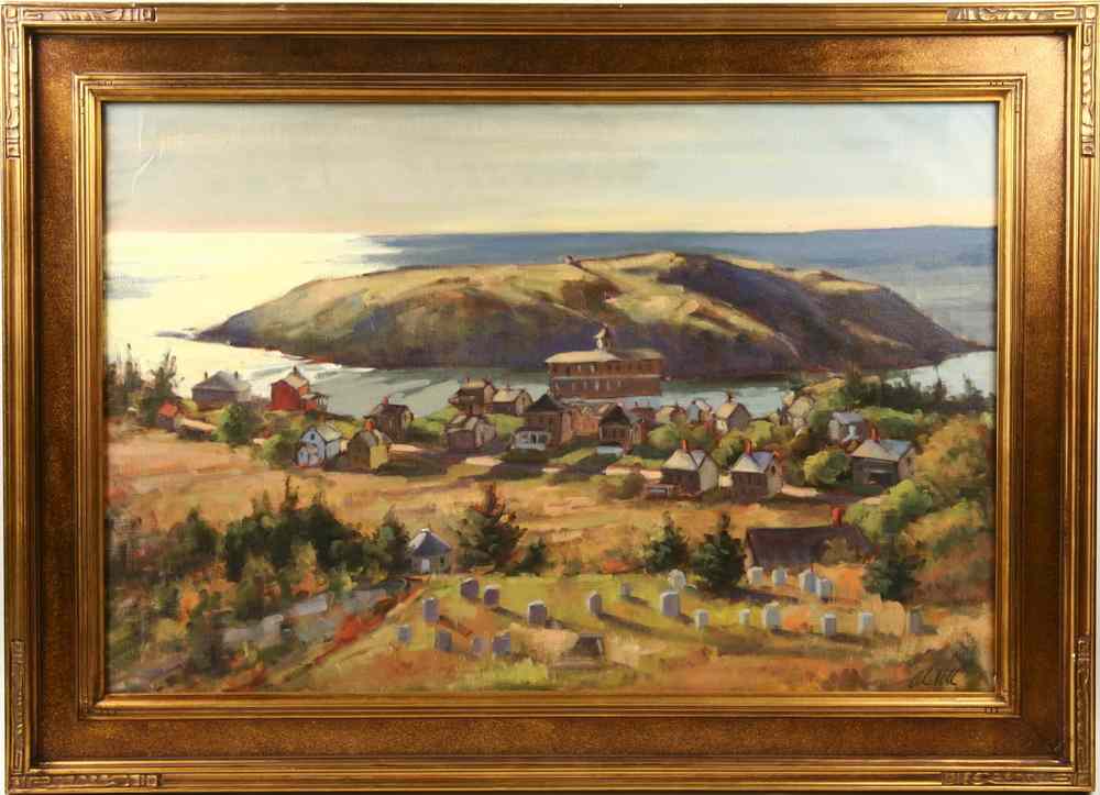 Appraisal: OOC - View of the Island Inn on Monhegan Island