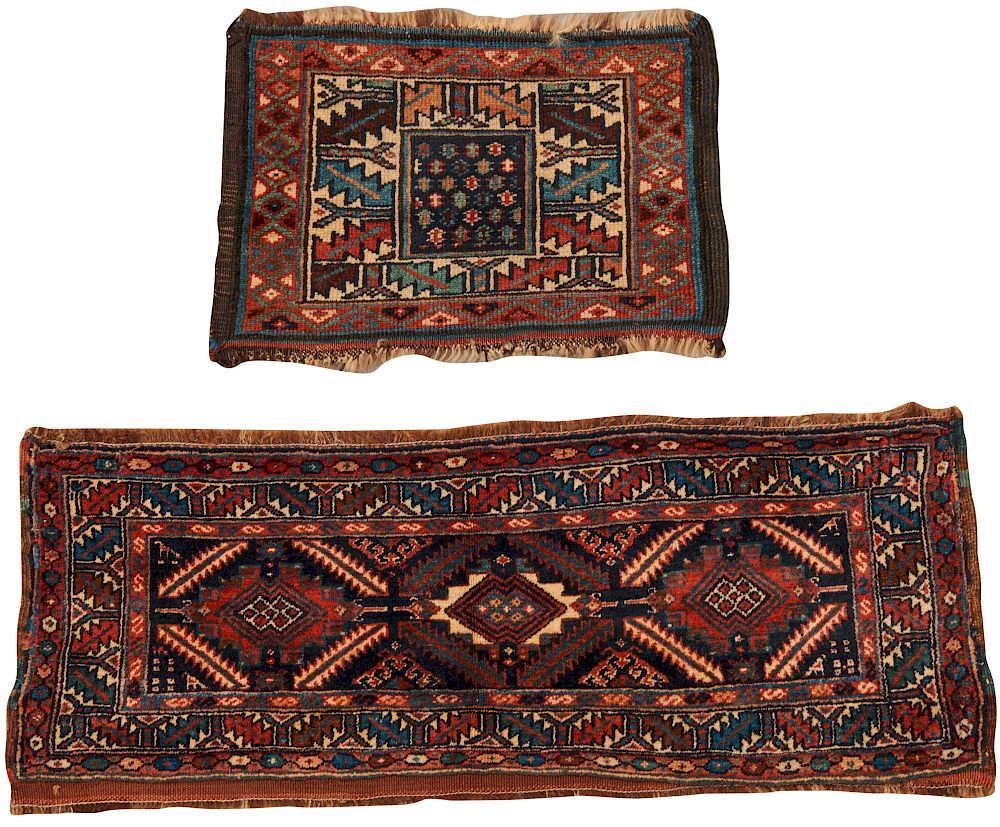 Appraisal: Two Veramin Bags Persia early th century ft in x