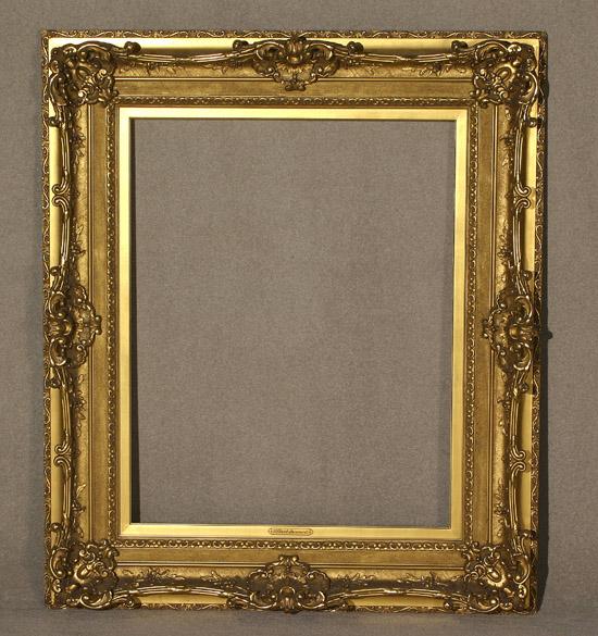 Appraisal: Louis XV Style Gilt Composition Wood and Sanded-Frieze Frame Late