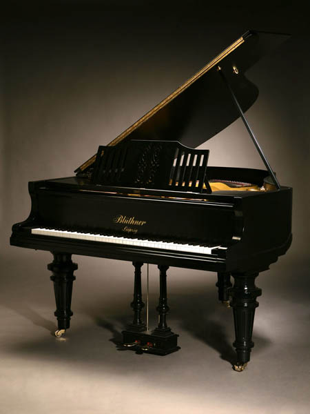 Appraisal: Kaiser Wilhelm II Bluthner baby grand piano Kaiser Wilhelm II