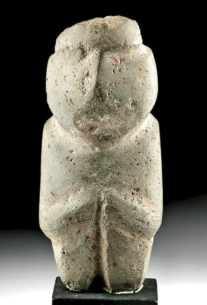 Appraisal: Guerrero Mezcala Stone Axe God Figure Pre-Columbian Mexico Guerrero region