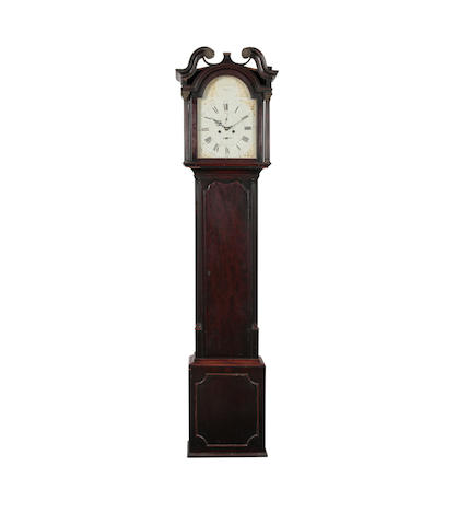 Appraisal: A George III Mahogany Longcase clock Inscribed John SkirvingThe inch