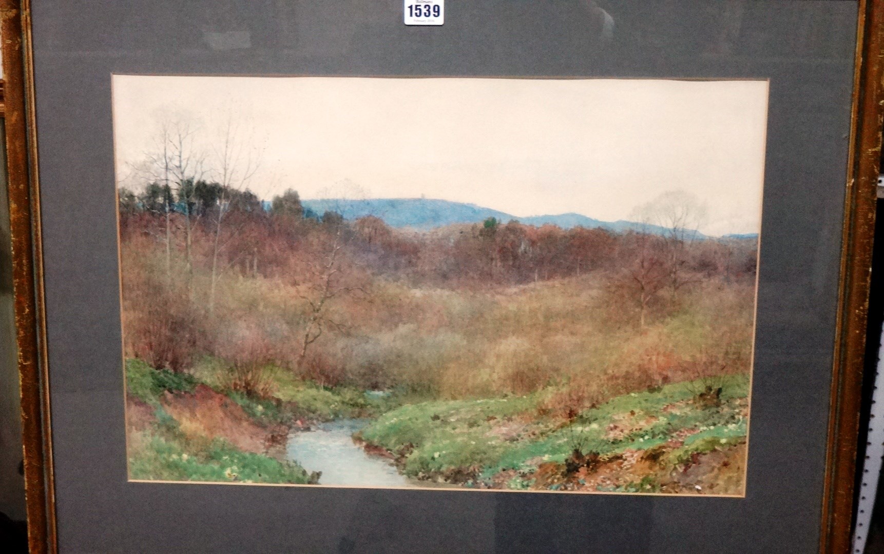 Appraisal: Harry Sutton Palmer - Leith Hill Tower from Ockley watercolour