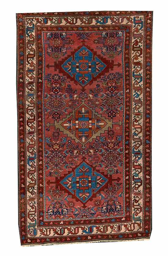 Appraisal: Antique Persian Malayer rug ' '' x ' '' early