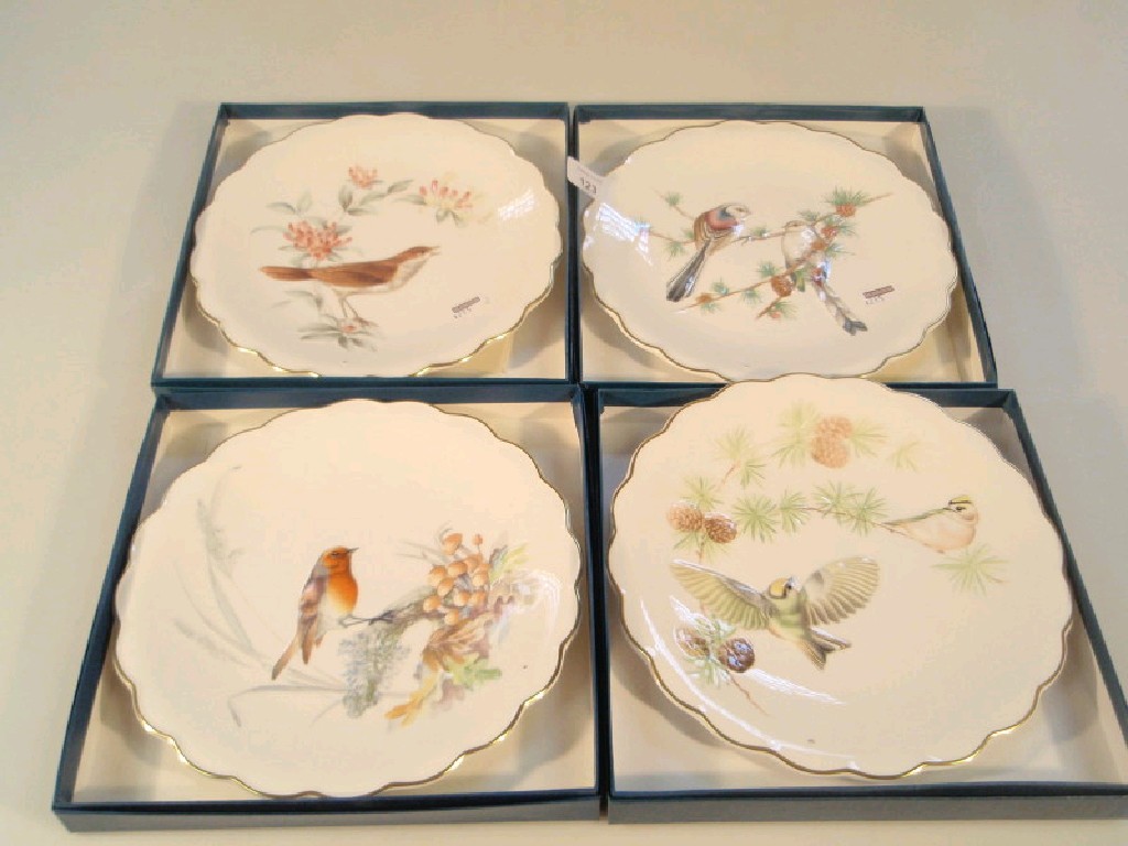 Appraisal: A set of Royal Worcester dessert plates designed by Dorothy