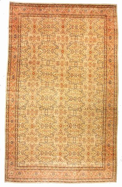 Appraisal: A Tabriz carpet Northwest Persia circa size approximately ft in