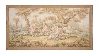 Appraisal: A FRENCH TAPESTRY A FRENCH TAPESTRY th century The tapestry