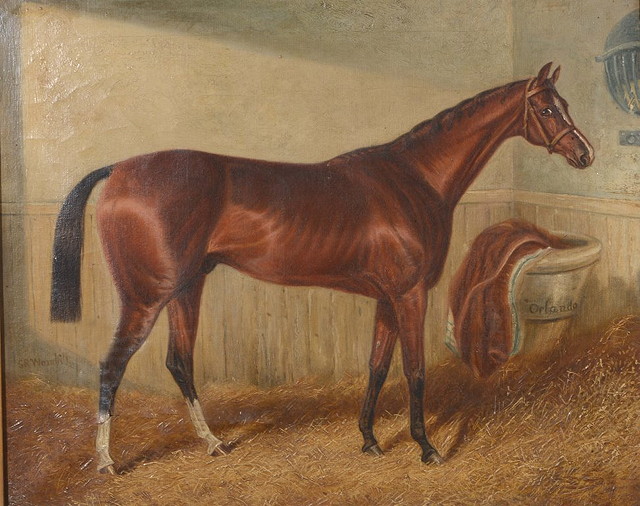 Appraisal: S R Wombill British late th Century Orlando horse in