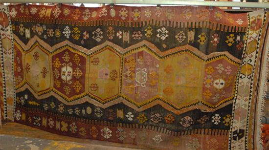 Appraisal: TRIBAL AREA RUG x