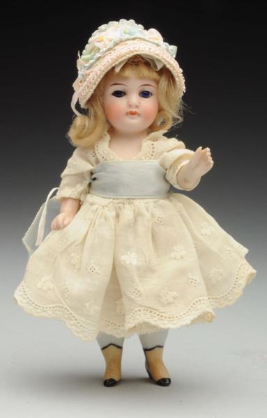 Appraisal: Sweet All-Bisque Doll German possibly by Alt Beck Gottschalck with