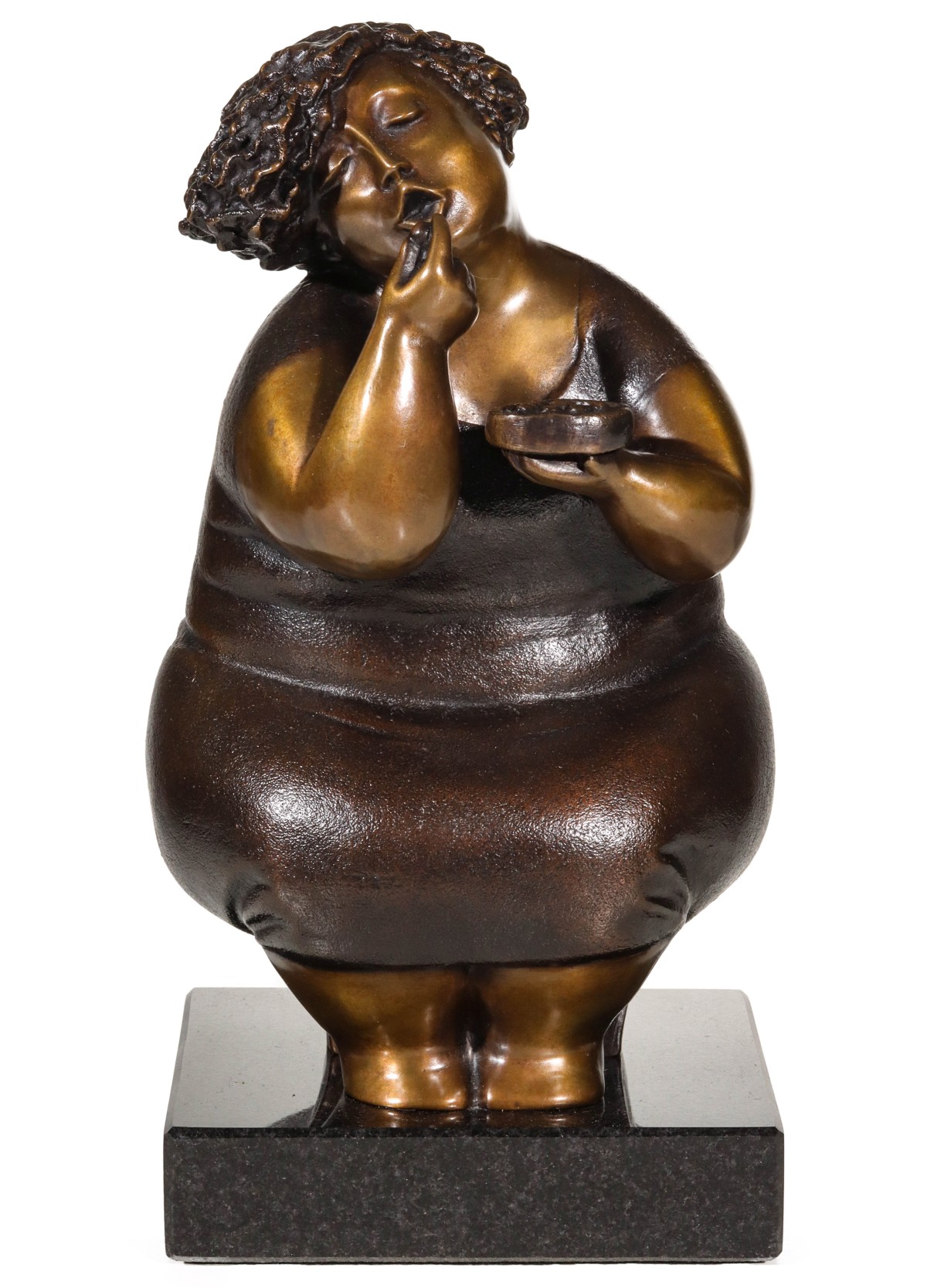 Appraisal: ROSE-AIMIE BELANGER B BRONZE SCULPTURERose-Aimie Belanger Born Bonbons The bronze