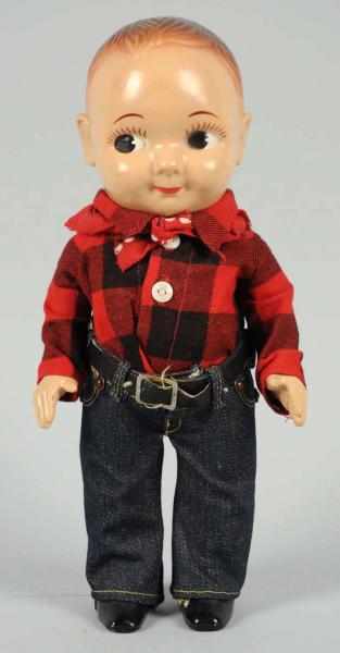 Appraisal: Plastic Buddy Lee Advertising Doll Marked Union Made Lee on