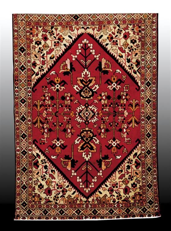 Appraisal: Persian Hamadan carpet circa s ' x '