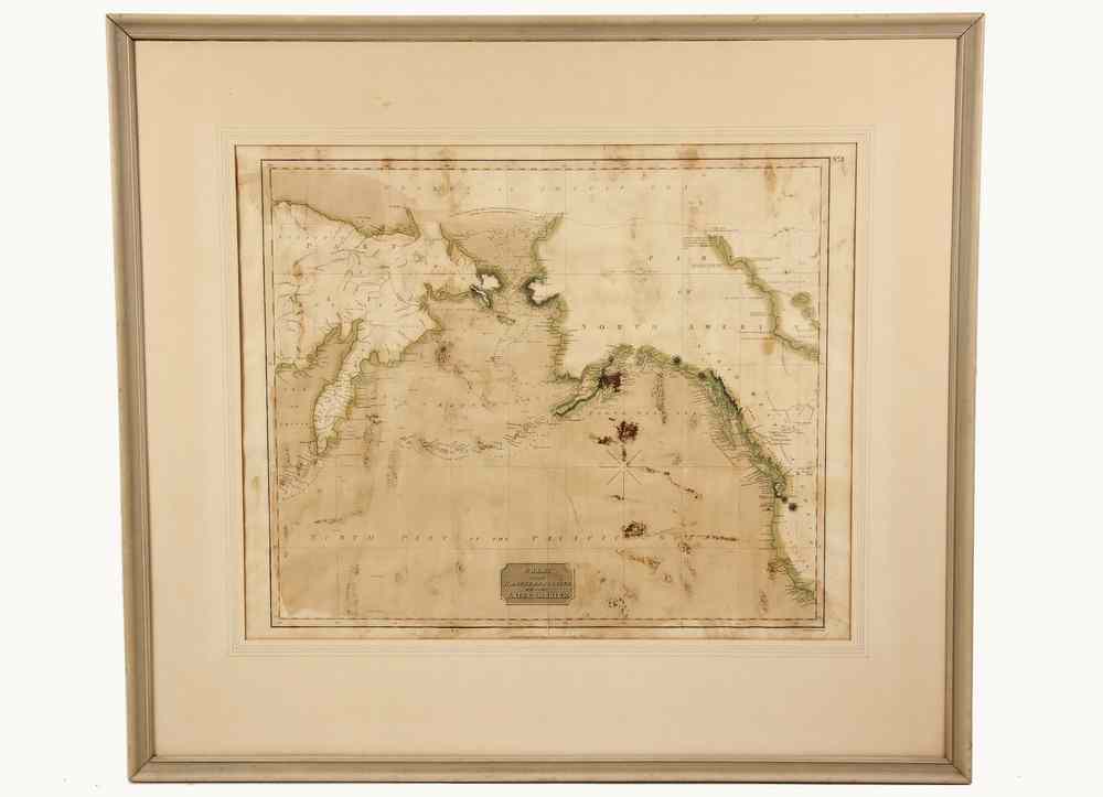 Appraisal: EARLY MAP - Thomson John 'Chart of the Northern Passage