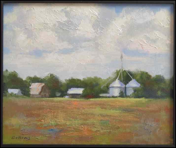 Appraisal: JAYNE BELLOWS AMERICAN TH CENTURY THE FIELD'S EDGE Oil on