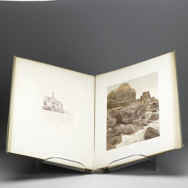 Appraisal: CAPRI ARTBOOK BY C W ALLERS Oversized folio published by