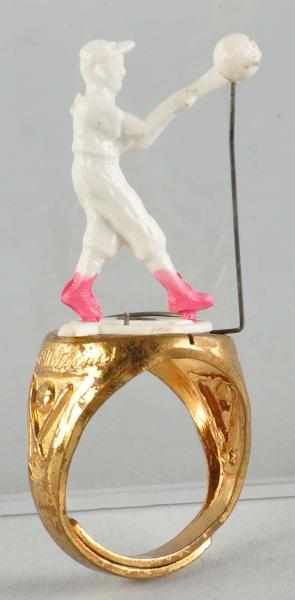 Appraisal: Scarce Complete Ted Williams Premium Ring Description Circa s Includes