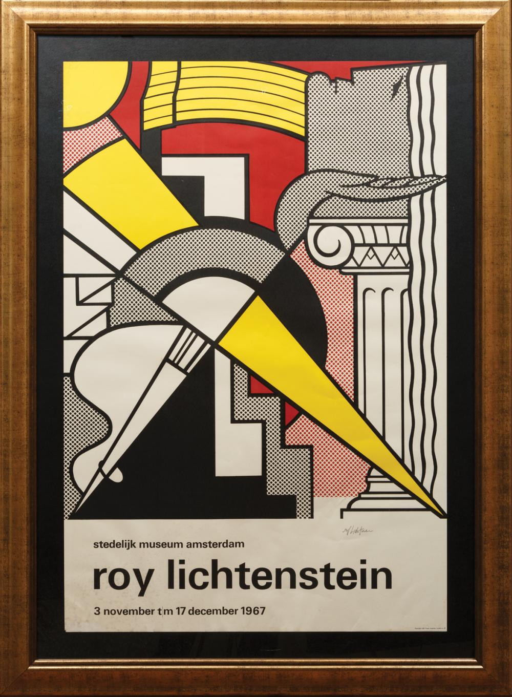 Appraisal: Roy Lichtenstein American New York - Stedelijk Museum Amsterdam offset