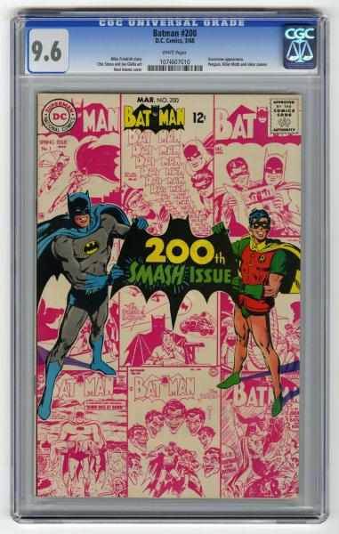 Appraisal: Batman CGC D C Comics Mike Friedrich story with Chic