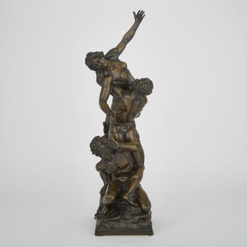 Appraisal: After Giambologna Italian c - THE RAPE OF THE SABINE