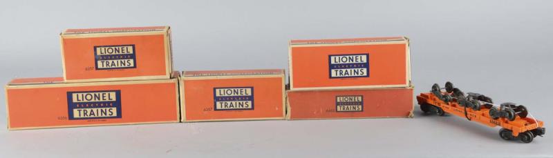 Appraisal: Lot Of Lionel Train Cars The first five come in