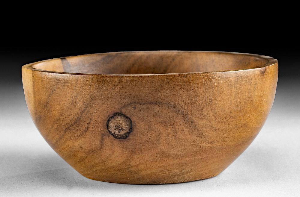 Appraisal: th C Hawaiian Milo Wood Bowl - Christopher Allen North