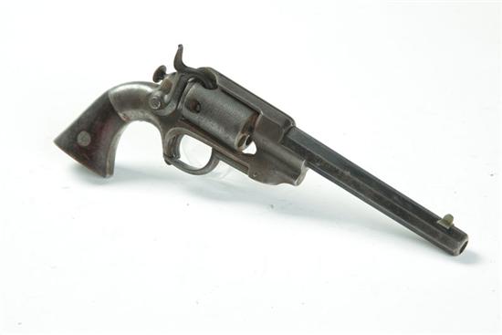 Appraisal: ALLEN WHEELOCK REVOLVER Octagonal caliber '' barrel marked ''Allen Wheelock