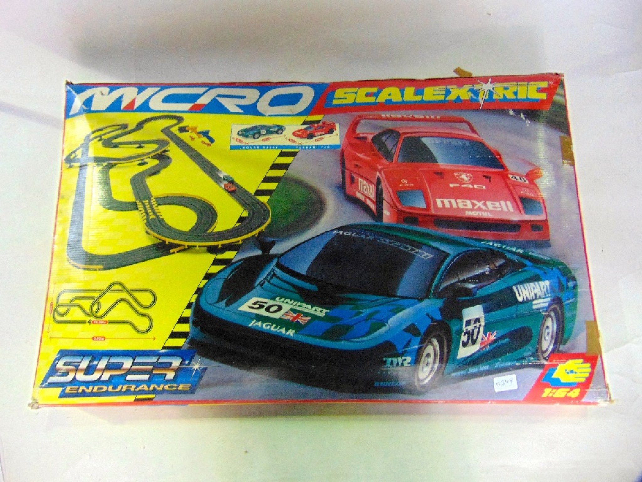 Appraisal: A boxed vintage Micro Super Endurance Scalextric set