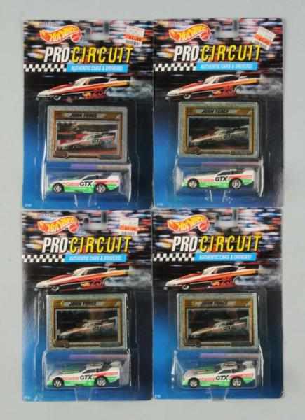 Appraisal: Lot of Mattel Hot Wheels John Force Race Cars Description