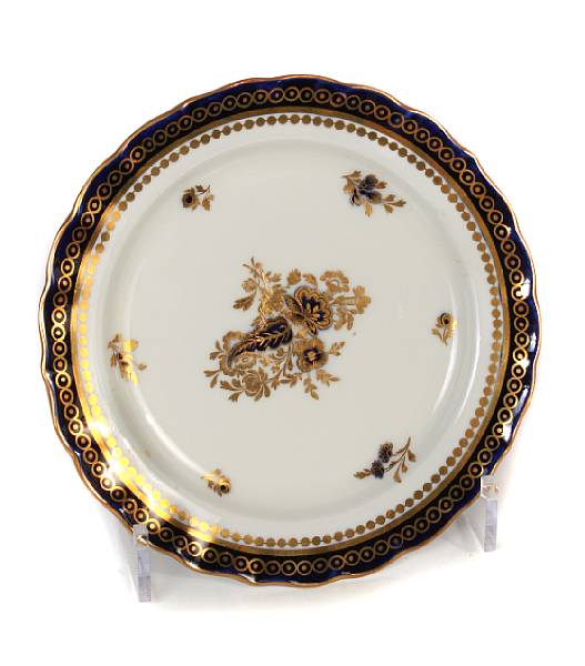 Appraisal: A set of eight Royal Worcester dinner plates diameter in