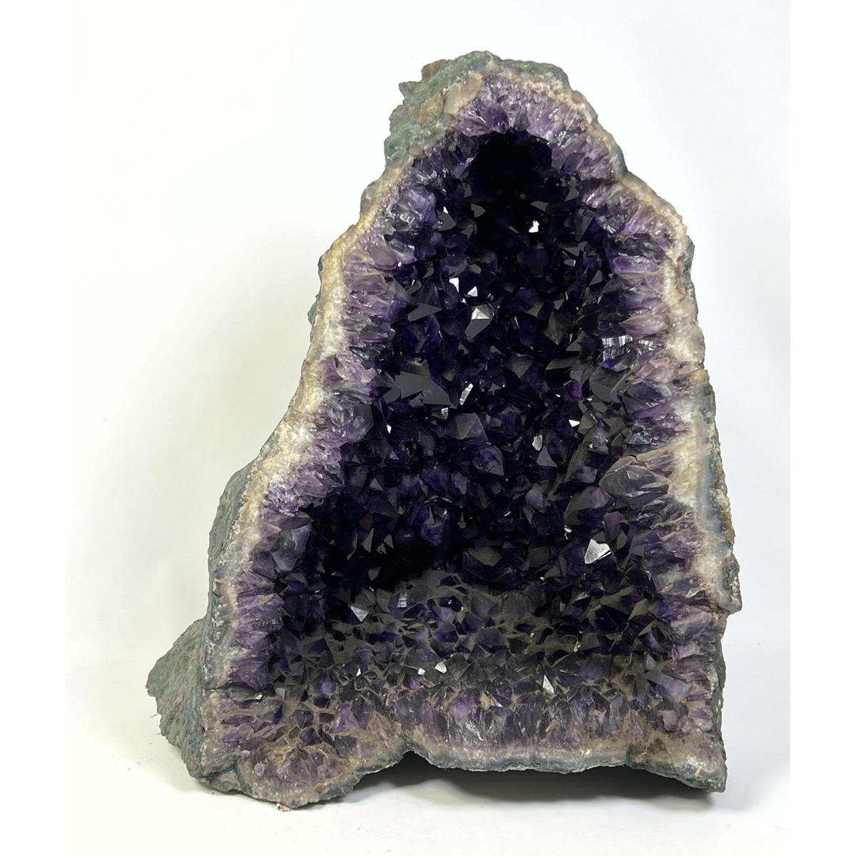 Appraisal: Large inch Brazilian Amethyst Geode Dimensions H inches W inches