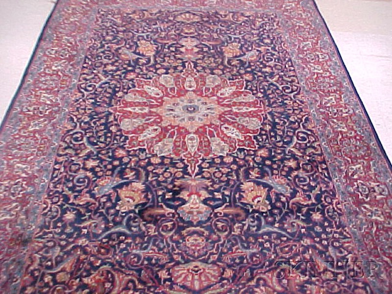 Appraisal: Indo-Persian Carpet late th century ft in x ft in