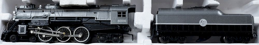 Appraisal: Two Lionel trains in display cases to include Fairbanks morse