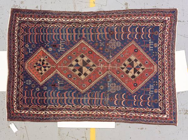 Appraisal: An Afshar rug size approximately ft in x ft in