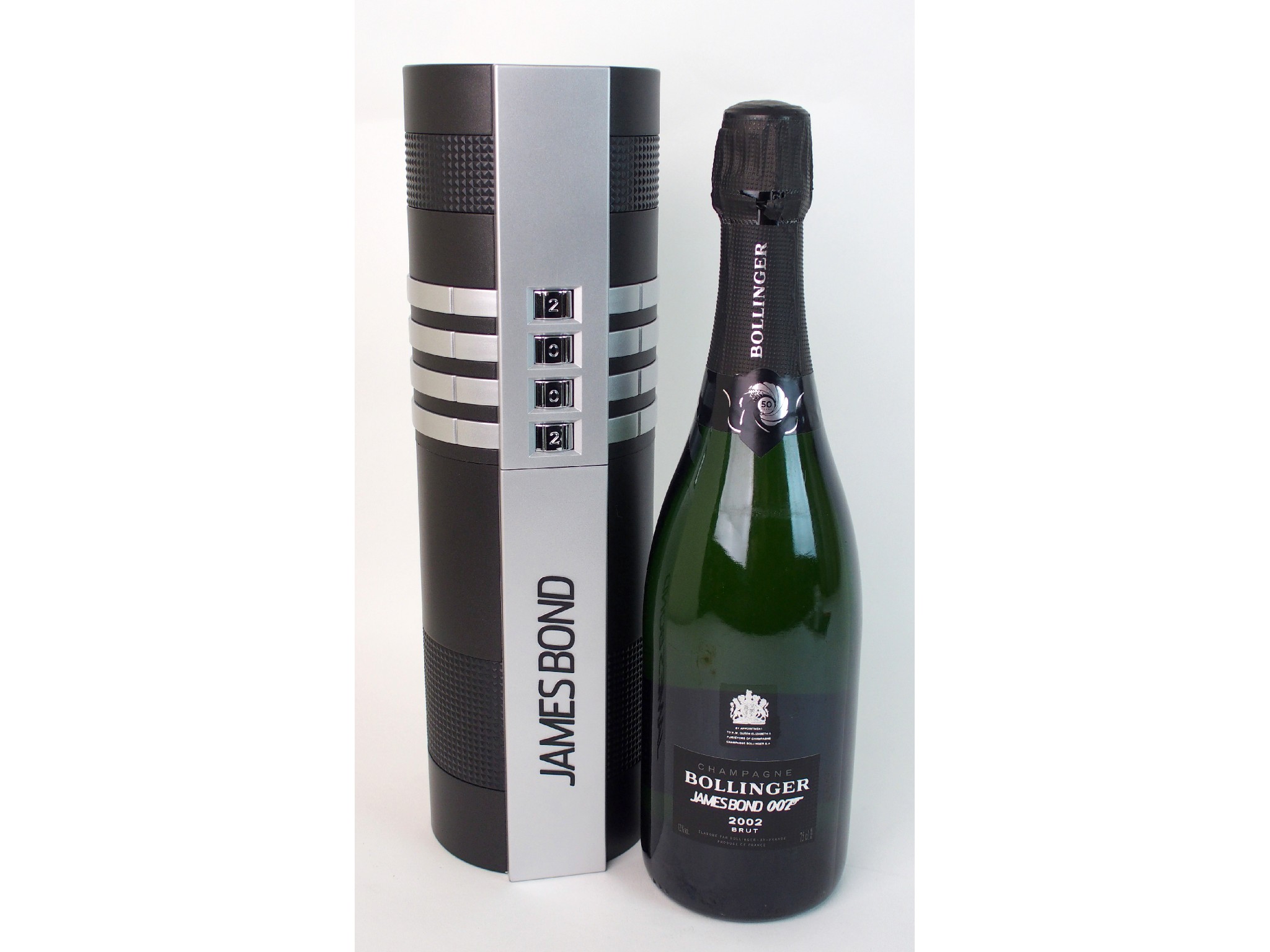 Appraisal: A bottle of Bollinger James Bond Special Edition Champagne in