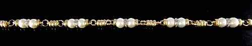 Appraisal: A modern ct yellow and white gold pearl and diamond