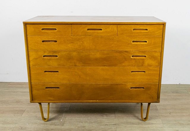 Appraisal: Edward Wormley for Dunbar Modern Dresser Edward Wormley American -