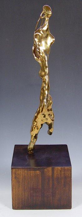 Appraisal: DWIGHT Edward American - ''Afrique'' Abstract Figural Bronze '' h