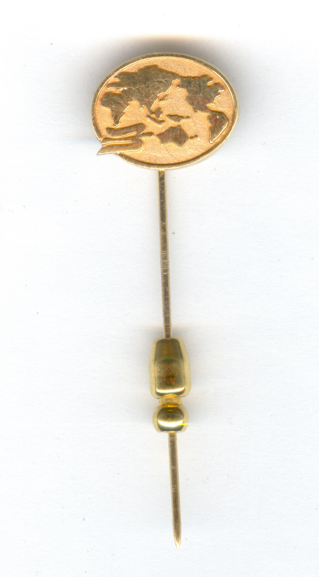 Appraisal: TIFFANY AND CO K GOLD STICKPIN Size by Weight grams