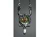 Appraisal: AN ARTS AND CRAFTS MOVEMENT SILVER AND ENAMEL NECKLET IN