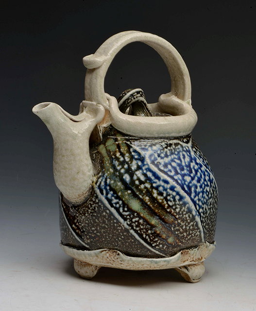 Appraisal: Ruthanne Tudball American b Teapot and coverimpressed potter's seals cm