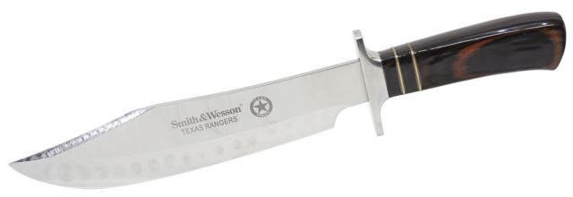 Appraisal: Smith Wesson Texas Rangers commemorative Bowie knife design by Stewart