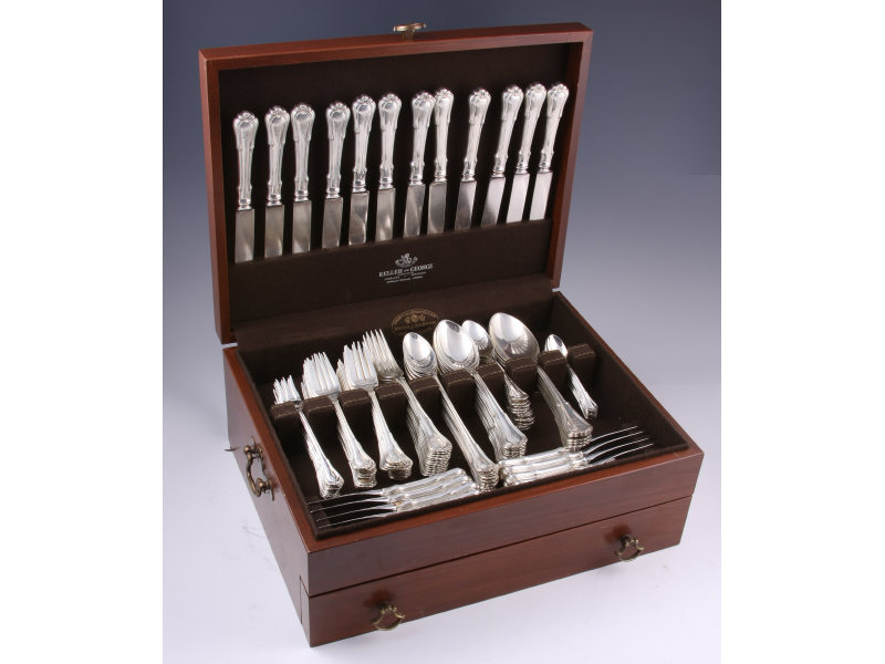 Appraisal: Gorham Sterling Service Norfolk pieces including knives forks place spoons