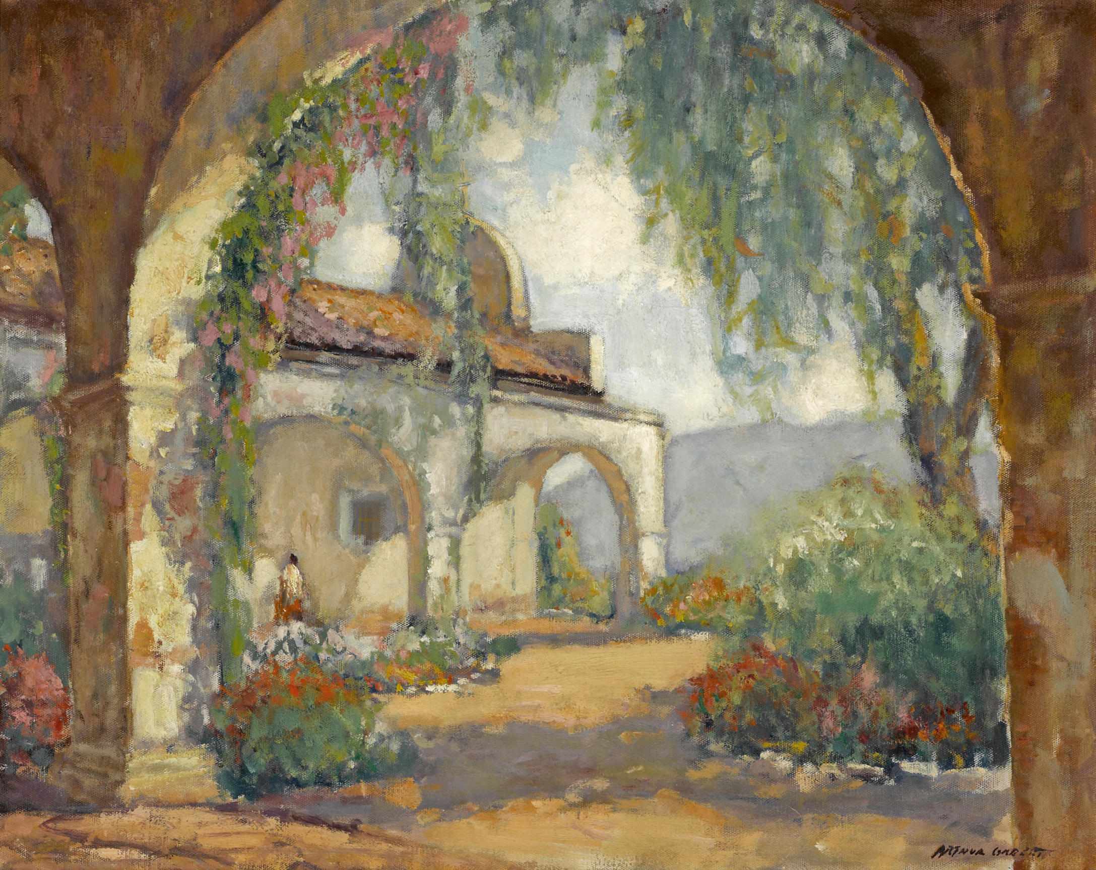 Appraisal: Arthur Hill Gilbert American - Mission San Juan Capistrano signed