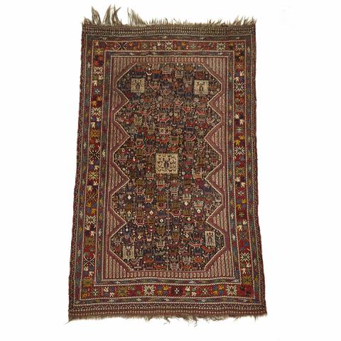 Appraisal: Fine and Rare Qashqai Rug Persian c