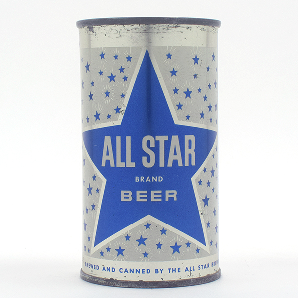 Appraisal: All Star Beer Flat Top TOUGH - Reference USBC -