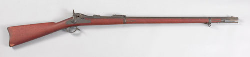 Appraisal: U S model Springfield trapdoor rifle - caliber with walnut