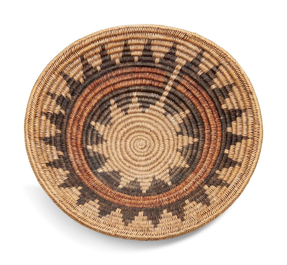 Appraisal: Navajo Wedding Basket height x diameter inches Navajo Wedding Basket