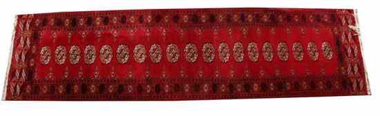 Appraisal: BOKHARA RUG - ft in x ft in