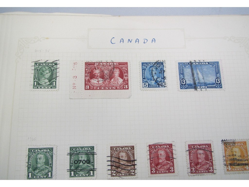 Appraisal: Box of stamp albums and loose stamps